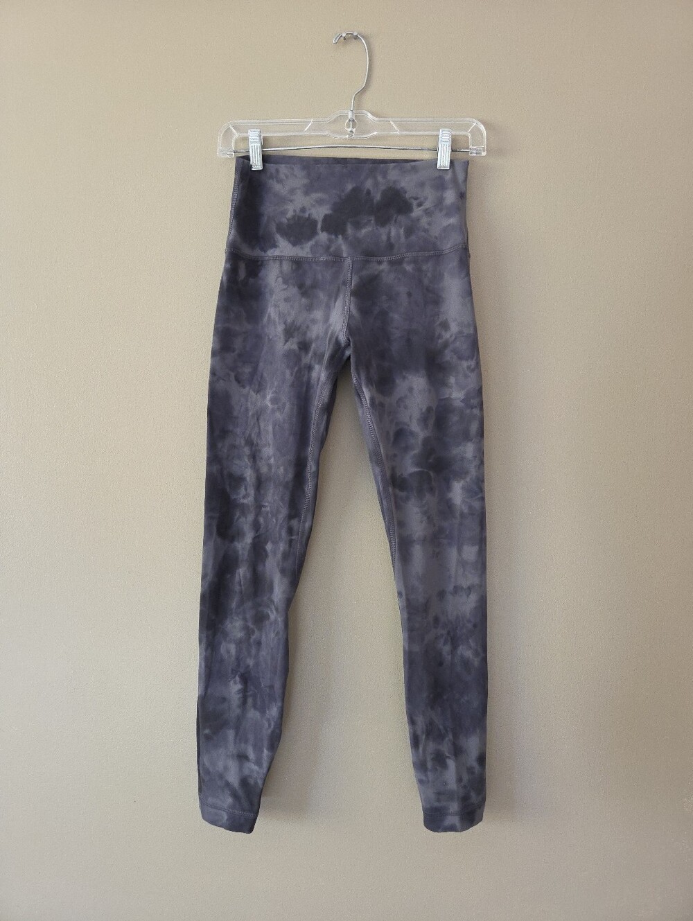 Lululemon Align Pants High Rise Grey Tie Dye Leggings